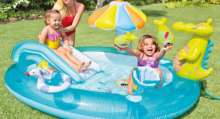 Comparatif des piscines gonflables et aires de jeux piscines pour enfants